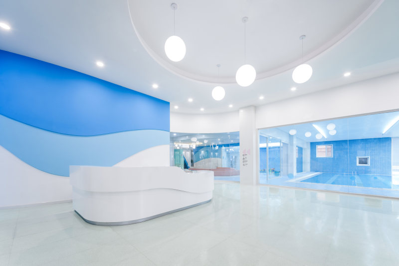 体育中心游泳馆欣赏